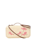The Deck Chairs Clutch - Tomato