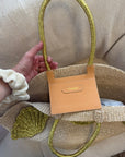 SALE - Gold Shell Tote