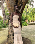 The Anna Clutch - Sand