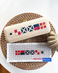 POOLSIDE x Blue Canary Canvas Summer Clutch Canvas