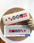 POOLSIDE x Blue Canary Canvas Summer Clutch Canvas