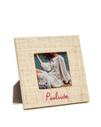 Raffia Picture Frame