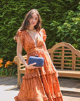 The Island Clutch - Navy