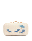SALE - The Deck Chairs Clutch - Mediterranean