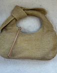 SALE - The Metallic Josie Knot Bag