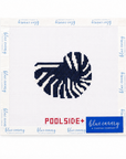 POOLSIDE x Blue Canary Canvas Anna Clutch Canvas