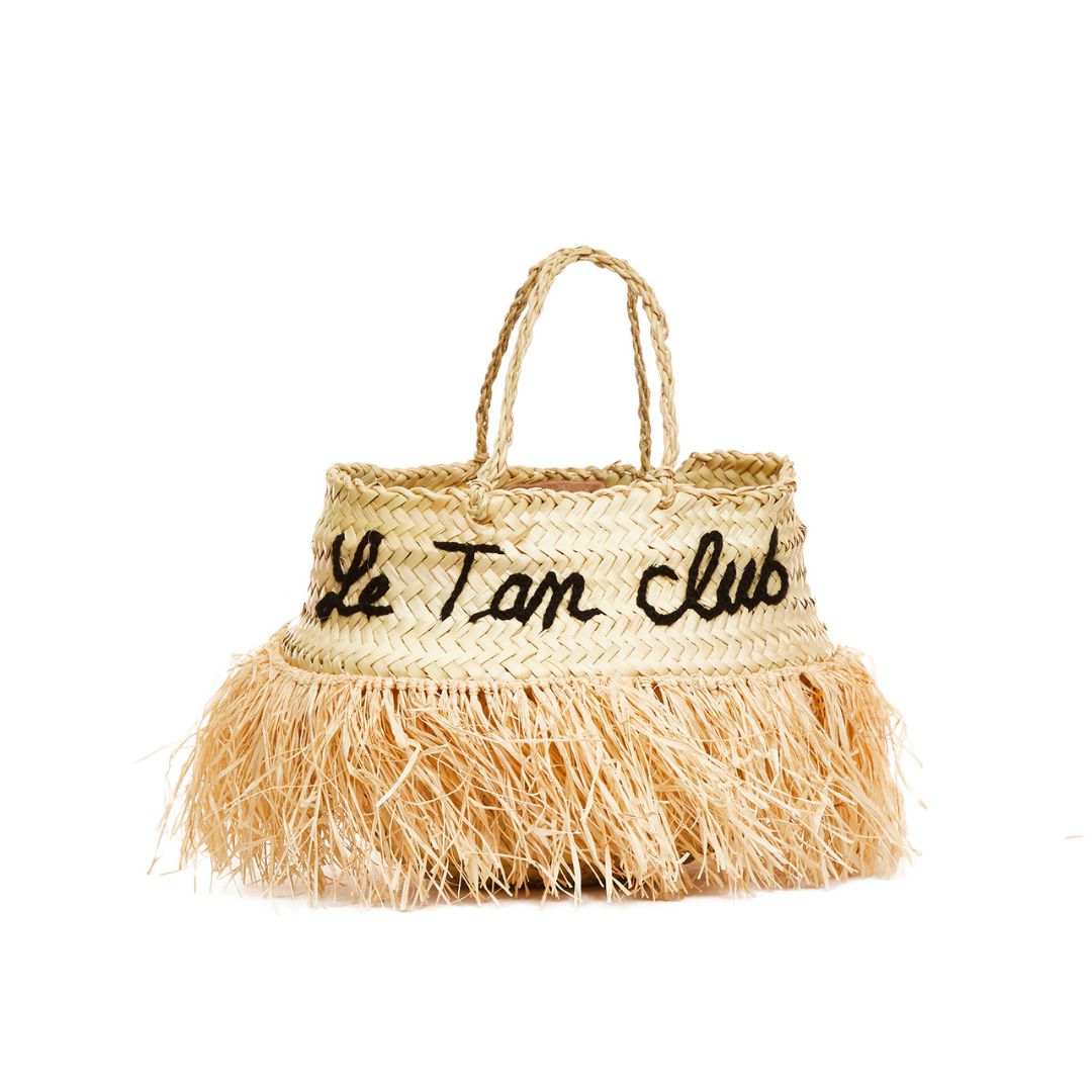 Tropical Fringe Basket