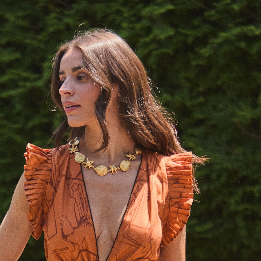 gold jewelry with orange dress Gold Knot Tassel Drop Earrings - All Jewelry