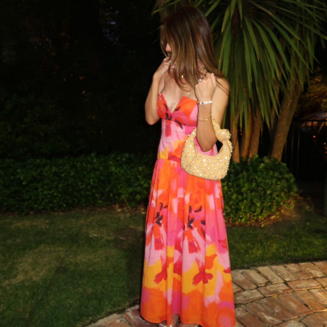 Poolside The Josie Raffia Knot Bag