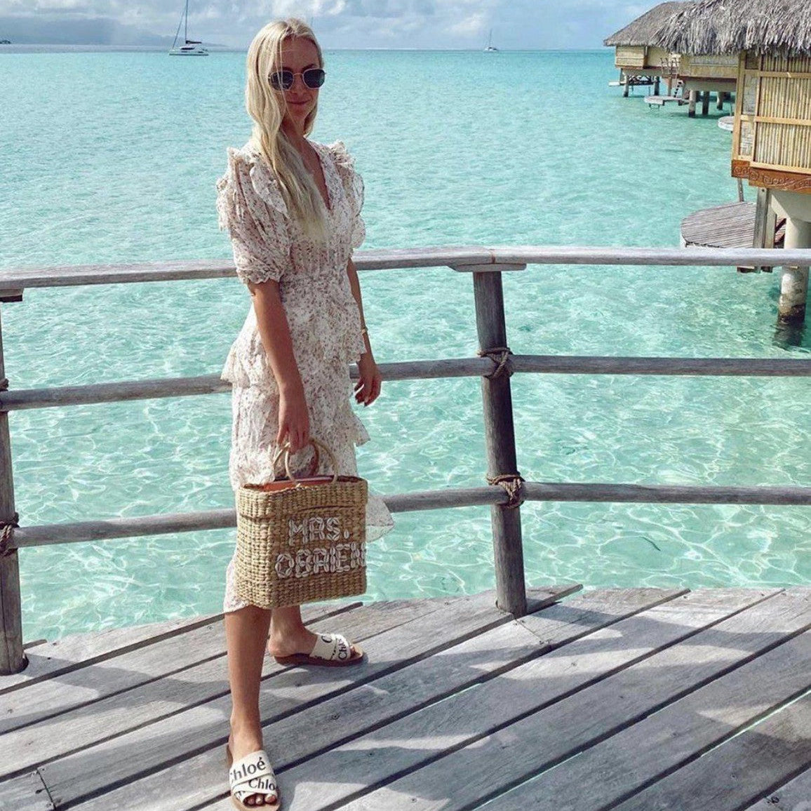 オーダーバッグ＆ポーチ The Lori | Handwoven Custom Straw Tote Bag – POOLSIDE