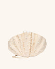 The Origami Scallop Pearl with optional chain strap