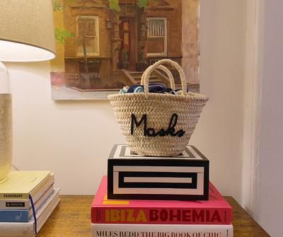 Home Decor: Basket Storage & The Mask Basket