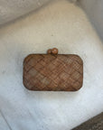 SALE - The Island Clutch (cocoa)
