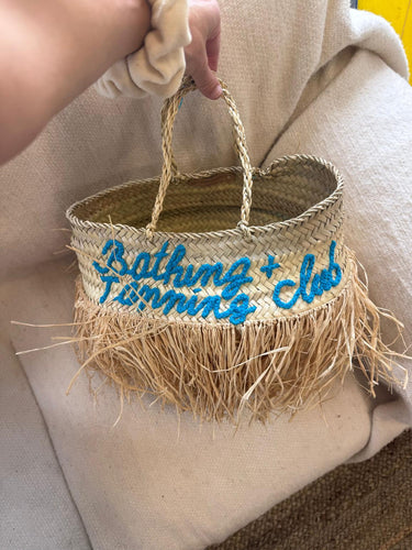 SALE - Tropical Fringe Tote (Large)