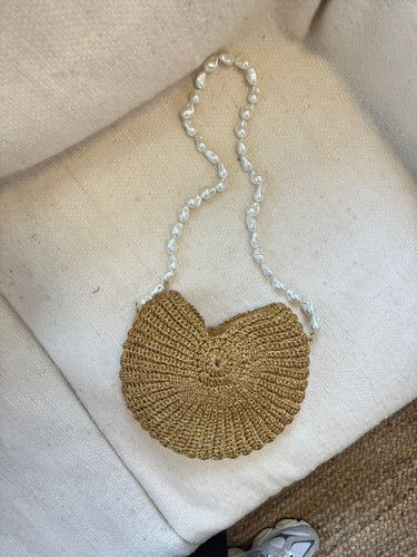 SALE - Cesi Conch (Gold Lurex)