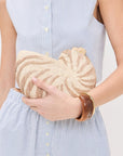 The Anna Clutch - Sand