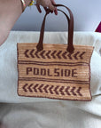 SALE / POOLSIDE logo tote