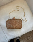 SALE - The Island Clutch (cocoa)