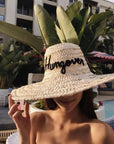 L'Ombre Straw Beach Hat-POOLSIDE