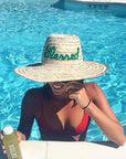 L'Ombre Straw Beach Hat-POOLSIDE