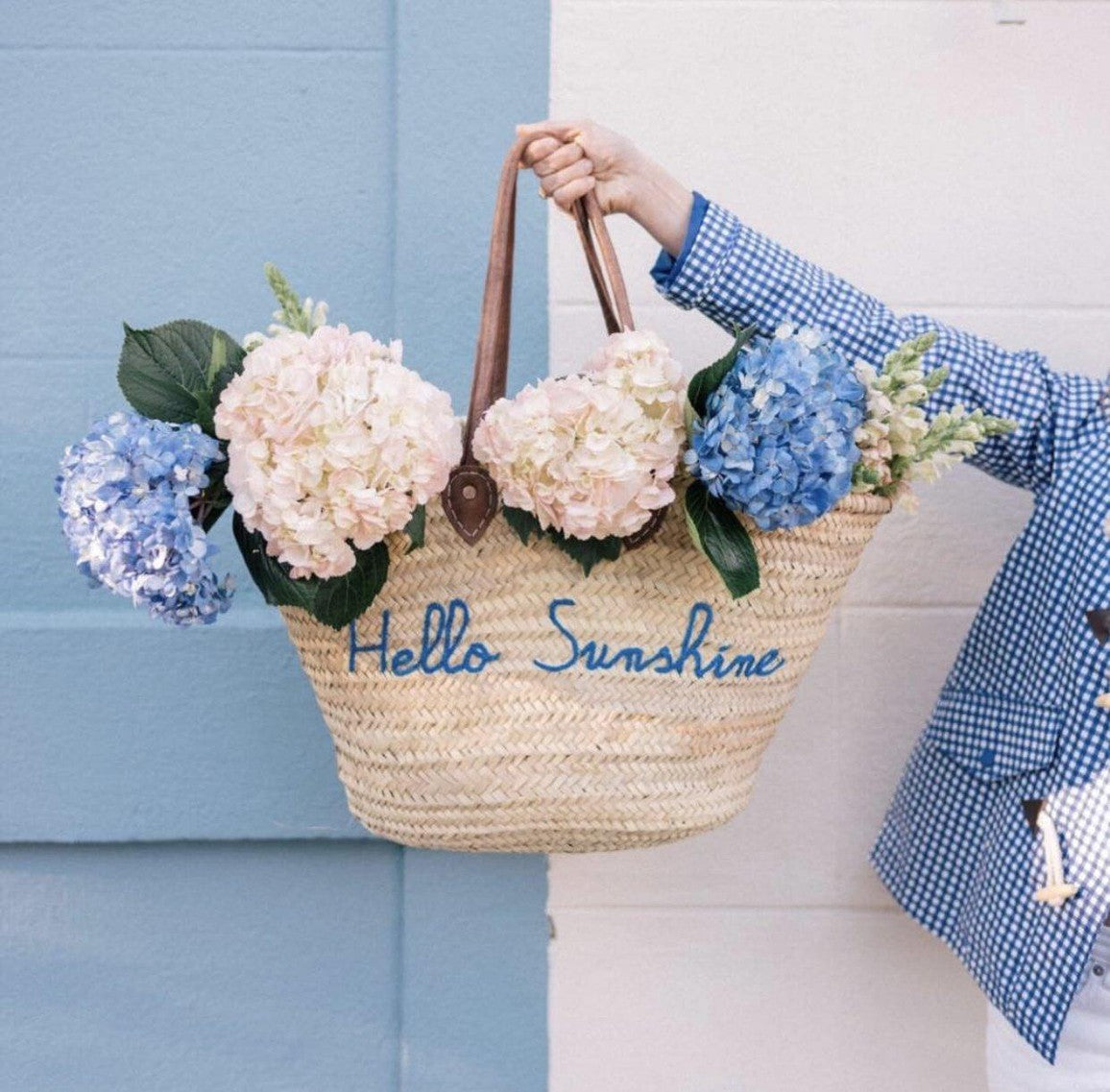 Large Beach Tote (Long Handles)-POOLSIDE