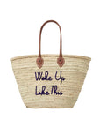 Large Beach Tote (Long Handles)-POOLSIDE