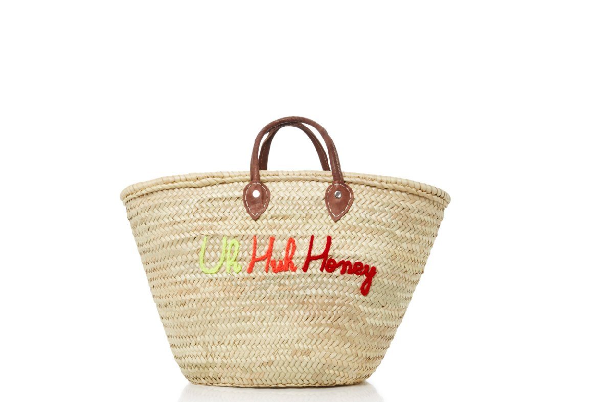 Large Beach Tote (Short Handles)-POOLSIDE