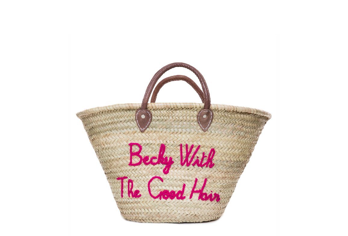 Large Beach Tote (Short Handles)-POOLSIDE