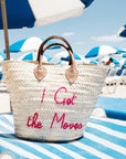 Medium Beach Tote-POOLSIDE