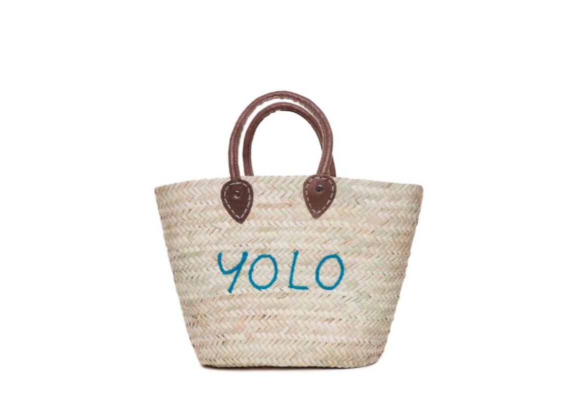 Medium Beach Tote-POOLSIDE