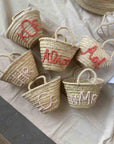 Monogram Basket-POOLSIDE