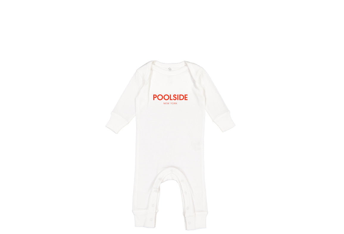 Poolside Logo Onesie-POOLSIDE