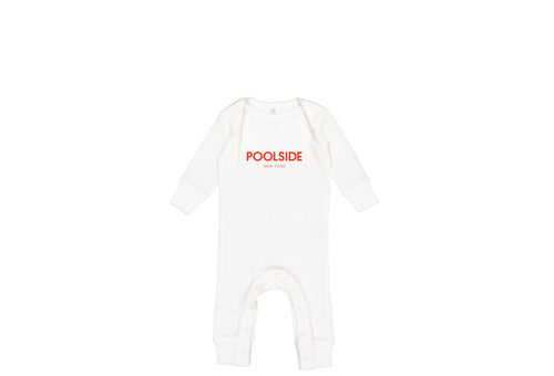 Poolside Logo Onesie-POOLSIDE