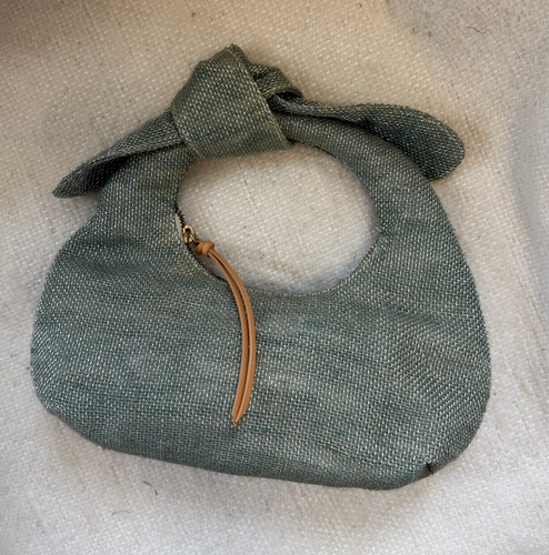 SALE - The Metallic Josie Knot Bag