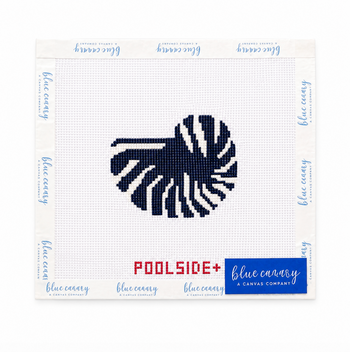 POOLSIDE x Blue Canary Canvas Anna Clutch Canvas