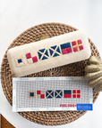 POOLSIDE x Blue Canary Canvas Summer Clutch Canvas