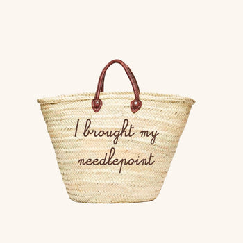 I Brought My Needlepoint Tote