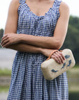 The Deck Chairs Clutch - Mediterranean