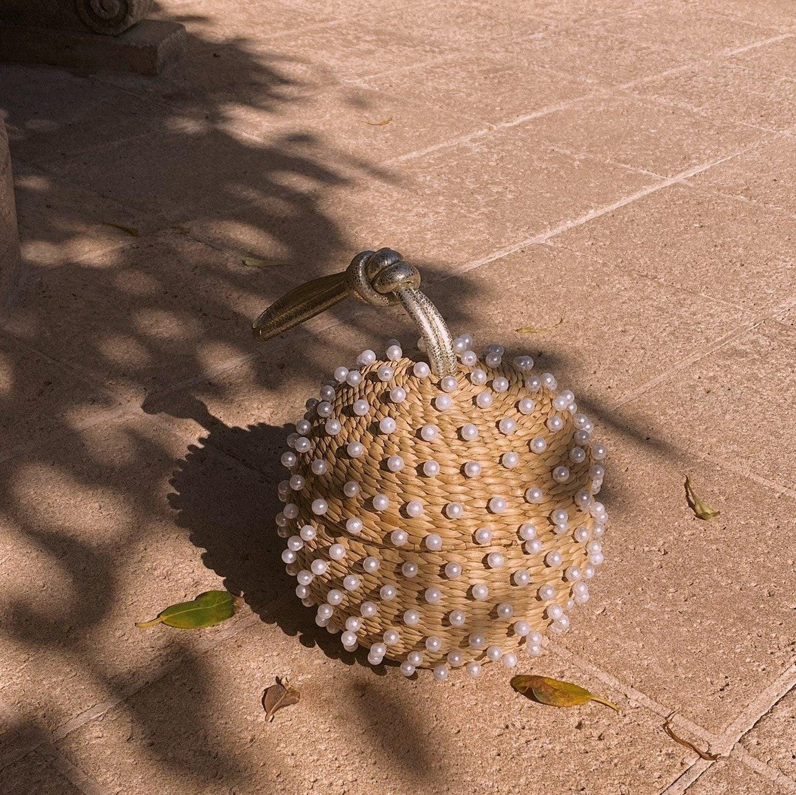 The Disco Ball Pearl Wristlet Poolside