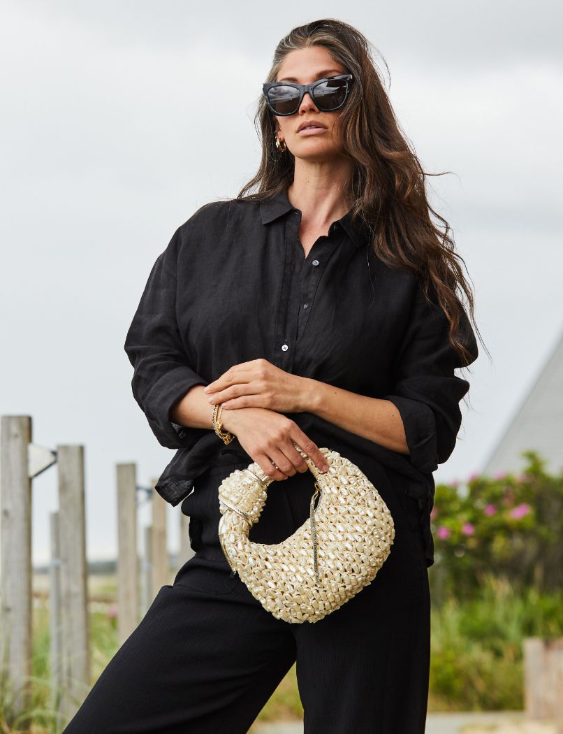 The Josie All Pearl Bag-POOLSIDE