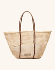 The Comporta Large Beach Tote Bag With Interior Zip Pouch  - Poolside Bags