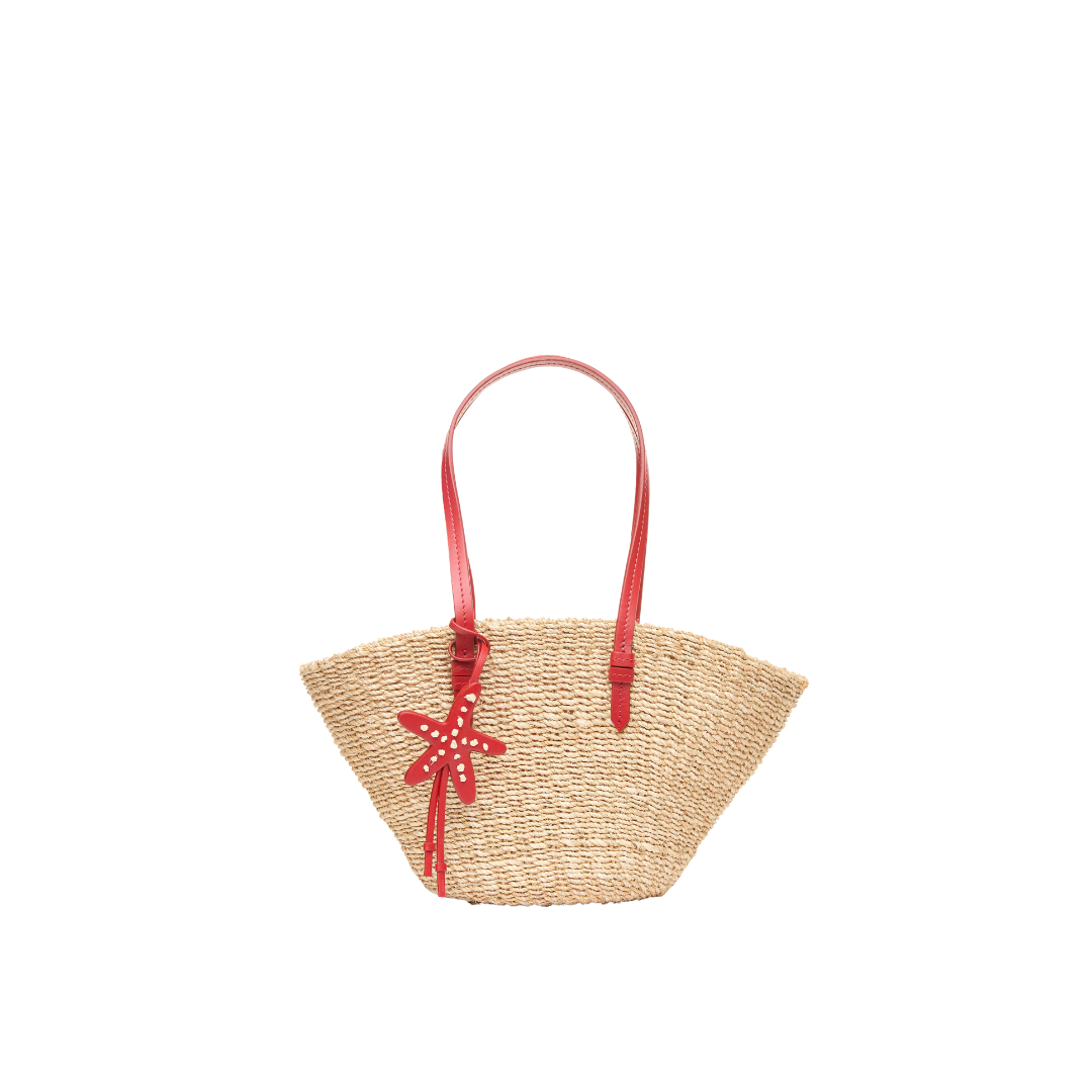 Poolside Bags Mini Beach Tote Bag With Bag Charm