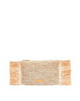 Tropical Fringe Clutch-POOLSIDE