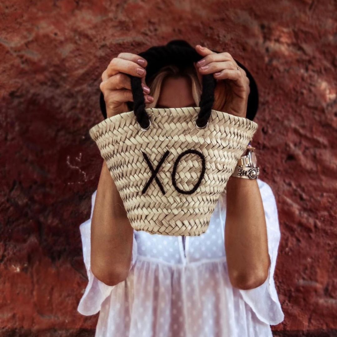 Close-up custom embroidered detail on L’Petite Custom