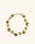 Gold shell and starfish necklace – Shell and Starfish Necklace