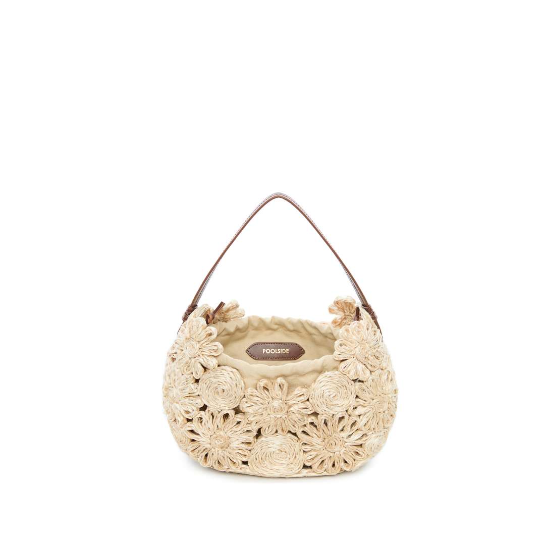 Interior drawstring pouch inside The Daisy Chain