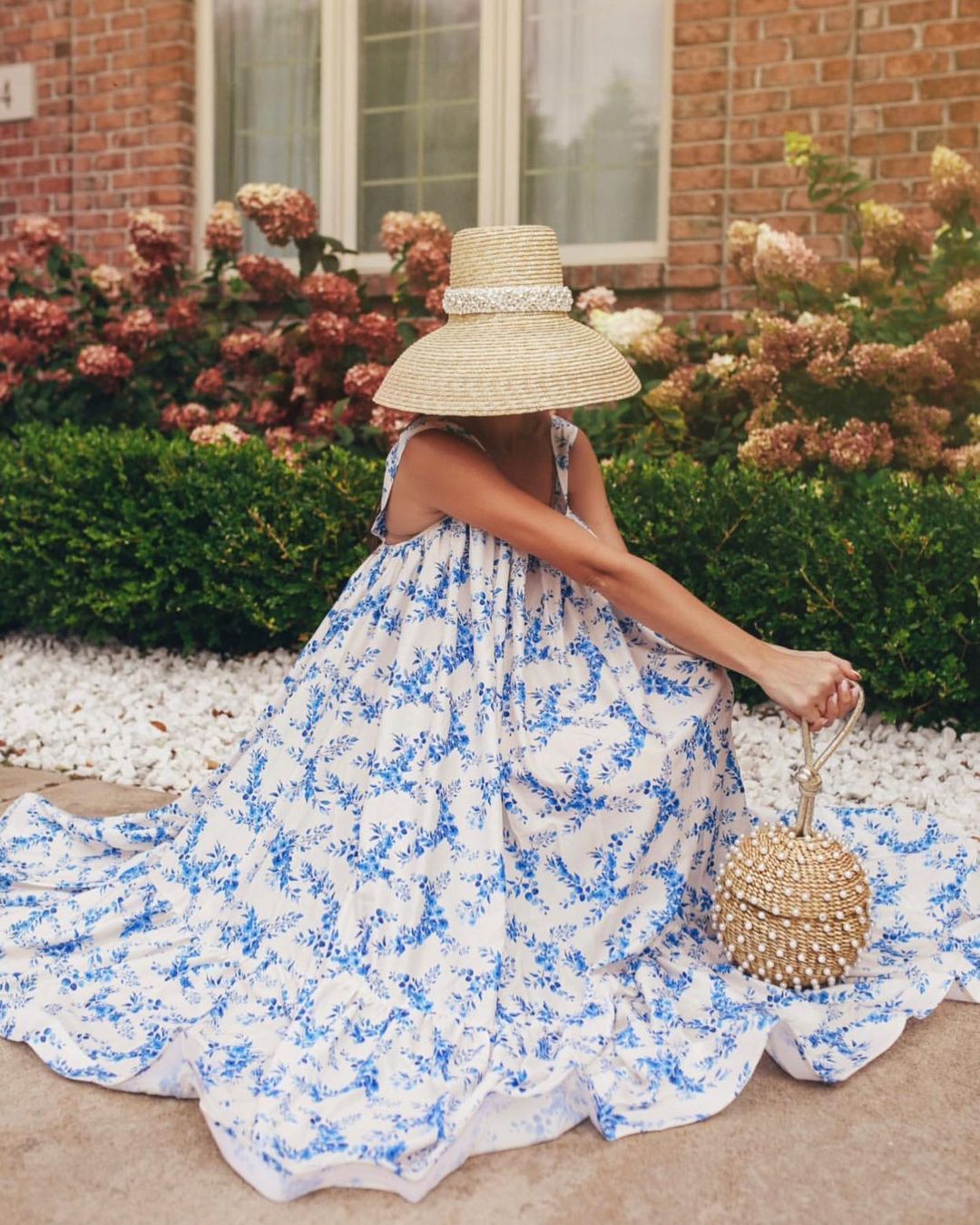 The Disco Ball straw wristlet carried by hand