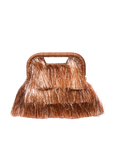The Flamands Fringe - Tinsel and Raffia Bag - Poolside Bags