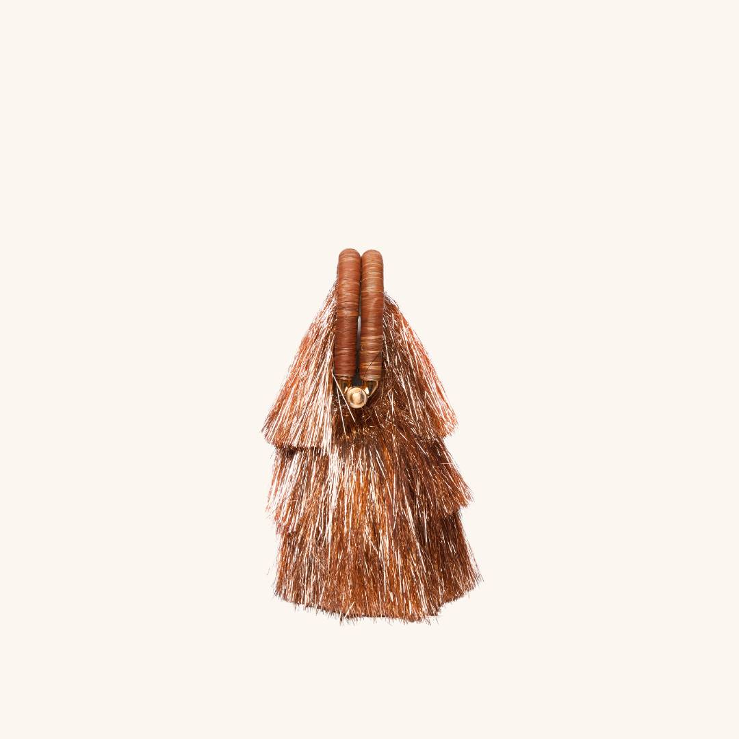 The Flamands Fringe Tote (Disco) - side view