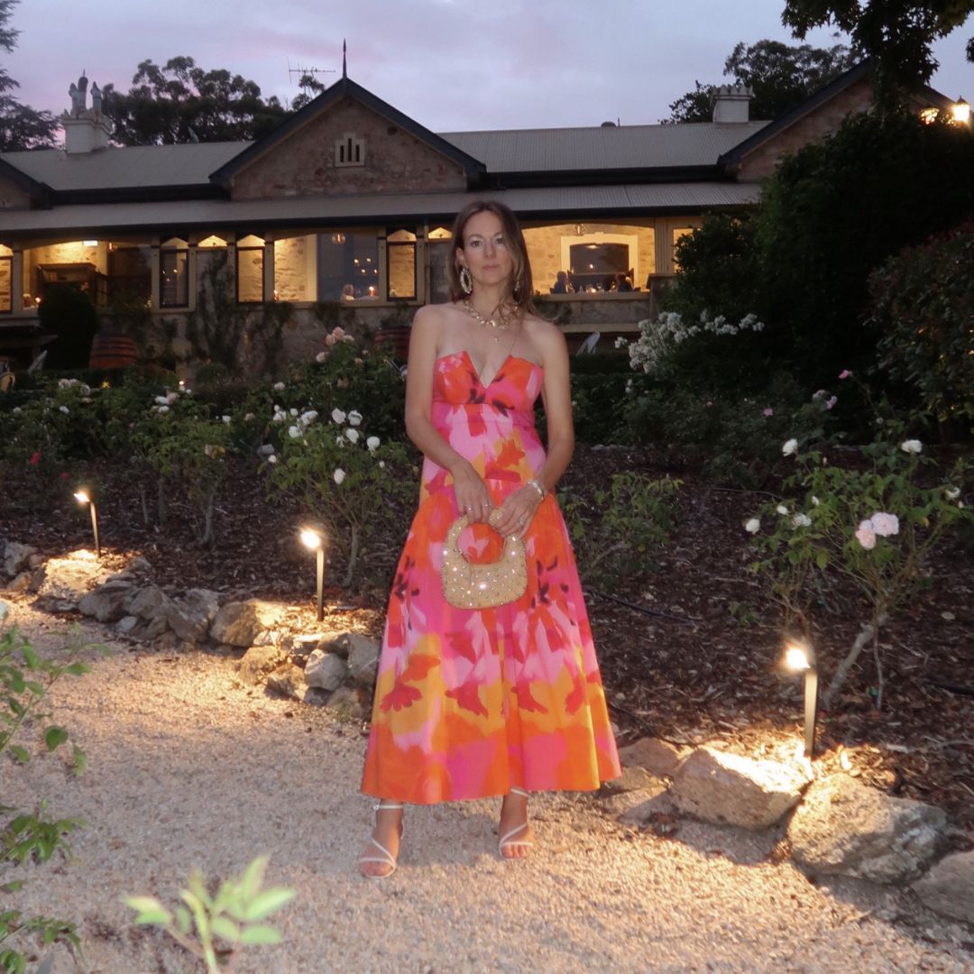 The Josie Knot Bag carried by hand